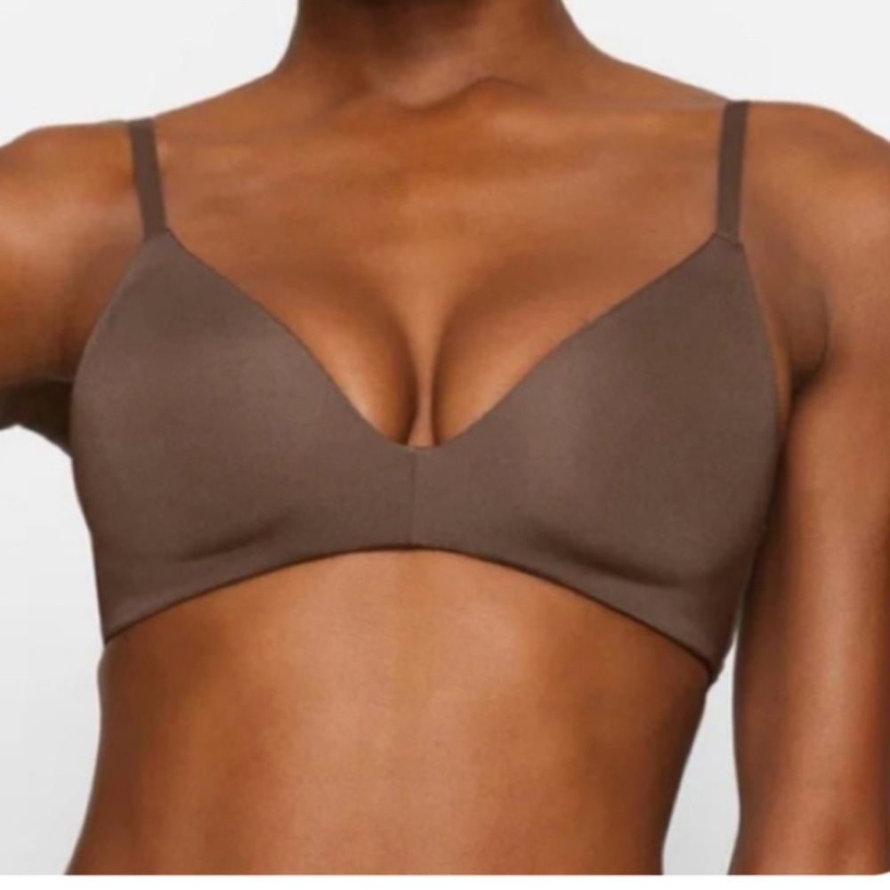 SKIMS Brown Bra